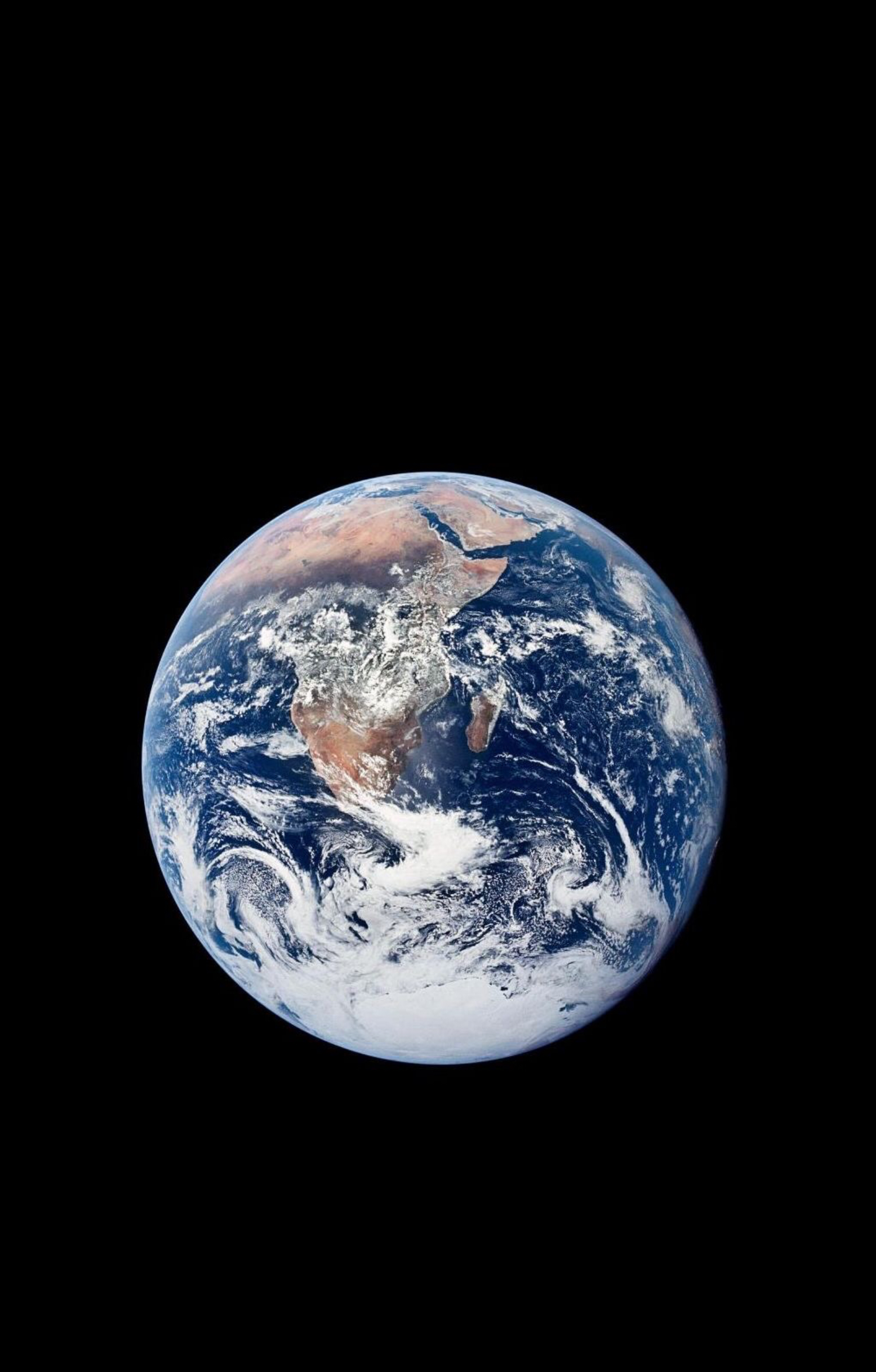 Earth photo from space